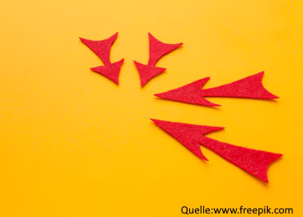 Blog, Beschwerde, high-angle-red-arrows-pointing-something_freepik_ZXS_23-2148490552
